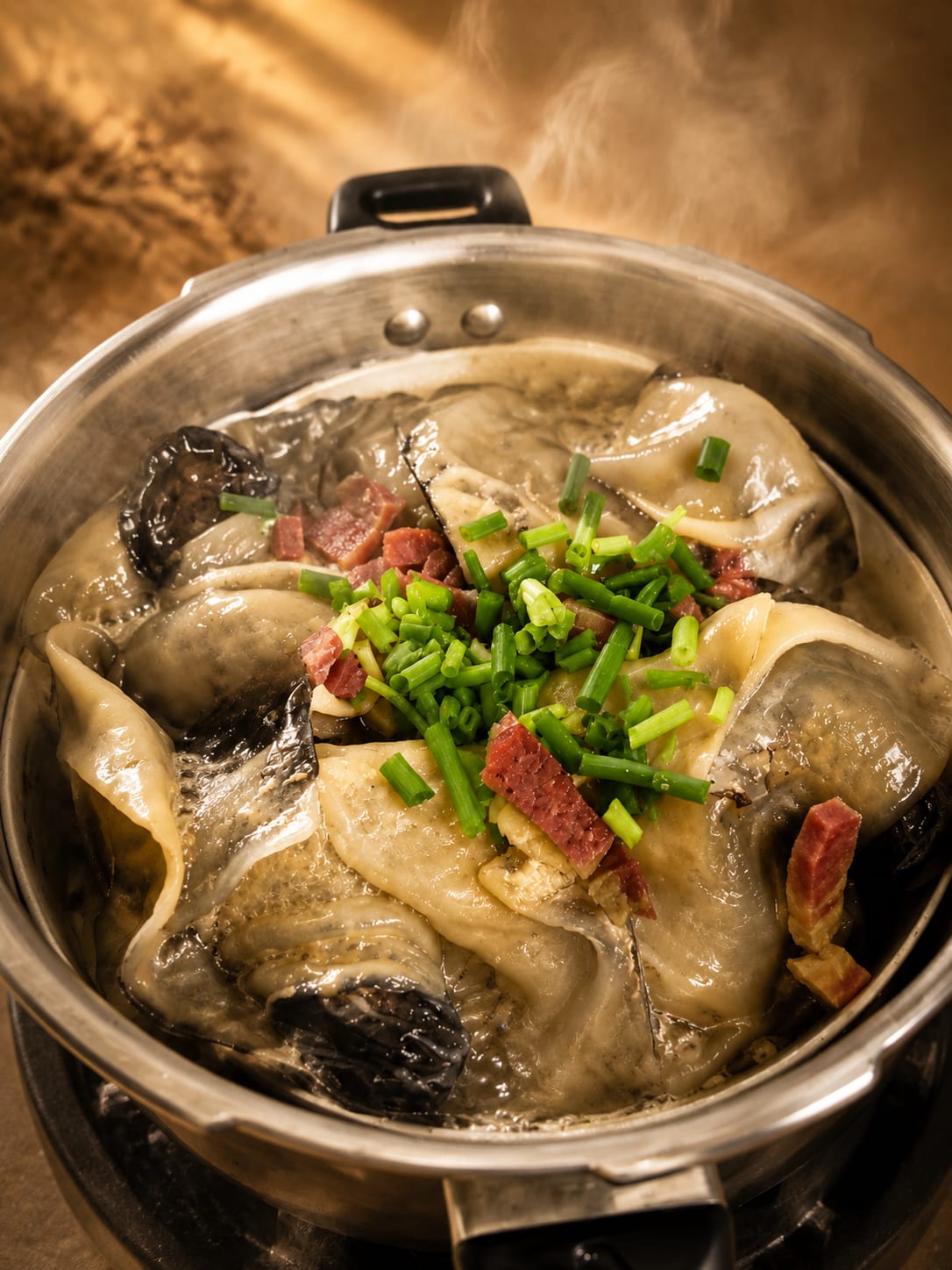 火腿炖甲鱼